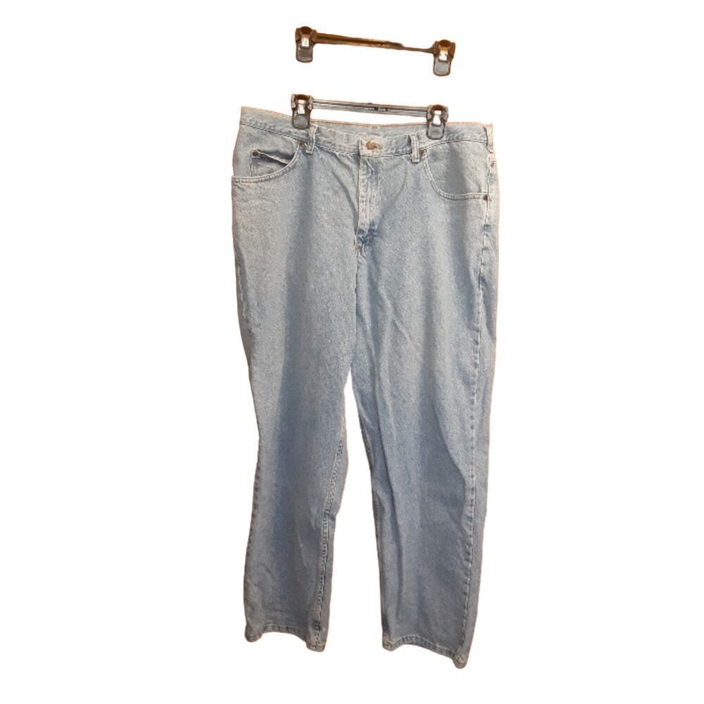 Lee Men's Light Wash Denim Regular Jeans Size 40/32